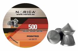 Βολίδες Μυτερά Norica Pointed Η&Ν 4,5mm 500τμχ