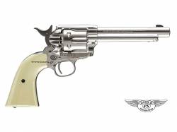 Umarex 5.8309 Colt Revolver SAA .45 Nickel 5.5"