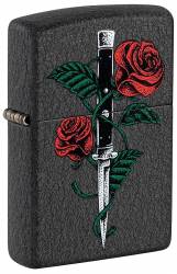 Zippo 49778 Rose Dagger Tatoo
