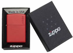 Zippo 233 ZL Red W/Logo