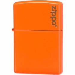 Zippo 28888 Zippo Logo Neon Orange