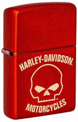 Zippo 48603 Harley Davidson Metallic Red