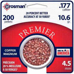 Βολίδες Crosman Copper Magnum Domed 4,5mm 200τμχ