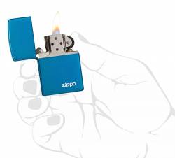 Zippo 20446ZL Sapphire W/Zippo Lasered
