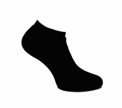 Βαμβακερές Κάλτσες Σοσόνι Πετσετέ Balendino Black