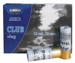 Φυσίγγια Club Slug Μονόβολα 2 3/4  Cal.12