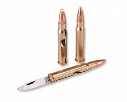 Antonini 1201/Z Bullet Knife 30-06