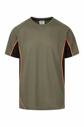 Toxotis T-Shirt Quick Dry Χακί ΝS06