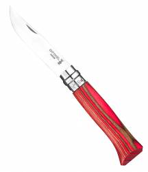 Opinel Inox No.8 Laminate Red 002390