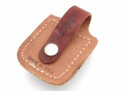 Θήκη Zippo Harley Davidson HDP4 Leather Pouch With Loop Brown