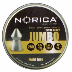 Βολίδες Μυτερά Norica Jumbo 4.5mm 250τμχ