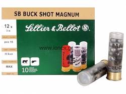 Sellier & Bellot SB Buckshot Magnum Δράμια C12 - 15βολα