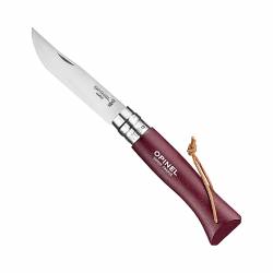 Opinel Baroudeur No.8 Inox Burgundy 002213