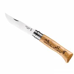 Opinel No.8 Animalia Λαγός 002333 New