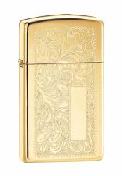 Zippo 1652B Slim Brass Venetian