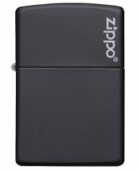 Zippo Logo 218ZL Black