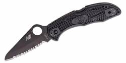 Spyderco Σουγιάς C88SBBK2 Salt 2 Serrated Black