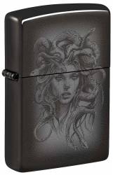 Zippo 46917 Medusa Black Design