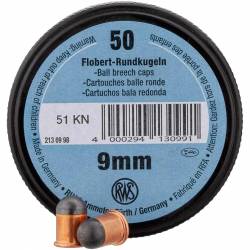 Φυσίγγια Flobert 9mm Round Ball