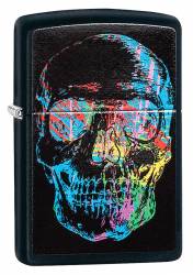 Zippo 28042 Art Skull Black