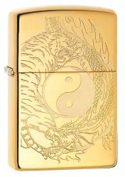 Zippo 49024 Tiger Dragon Design