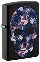 Zippo  49771 Flamingo Skull 218