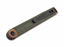 Boker Plus Kaizen Green Kanvas Mikarta 01BO391
