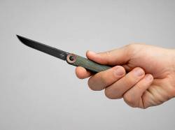 Boker Plus Kaizen Green Kanvas Mikarta 01BO391