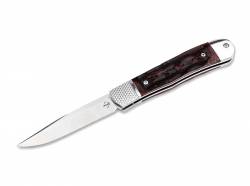 Boker Plus Hidden Release Trapper Appaloosa Bone 01BP0029