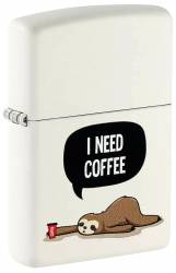 Zippo ΠΡ1022 Coffee Sloth Design 48649