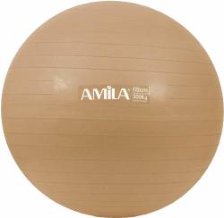 Μπάλα Γυμναστικής Amilla Gymball 65cm Χρυσή 95847