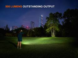 Fenix Κεφαλής Επαναφορτιζόμενος USB HL17R