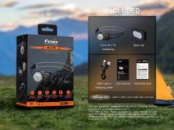Fenix Κεφαλής Επαναφορτιζόμενος USB HL17R