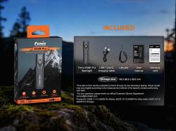 Fenix Επαναφορτιζόμενος USB Orange E06R Pro