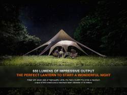 Fenix Φακός Επαναφορτιζόμενος USB CL26R Pro White Marble