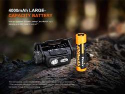 Fenix Φακός Κεφαλής Επαναφορτιζόμενος USB HM60R V2.0