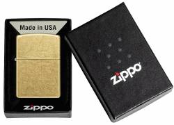Zippo 48267 Regular Street Brass