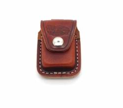 Θήκη Zippo Harley Davidson HDP3 Leather Pouch With Loop Brown