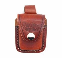 Θήκη Zippo Harley Davidson HDP3 Leather Pouch With Loop Brown