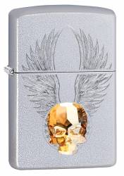 Zippo 49034 Gold Skull Design