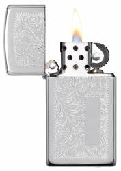 Zippo 1652 Slim Chrome Venetian