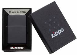 Zippo Black Matte 218