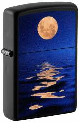 Zippo 49810 Full Moon Sunset Design