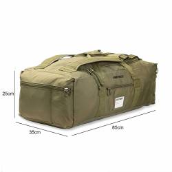 Σάκος (Σακ Βουαγιάζ)  70lt Army race Green 702A