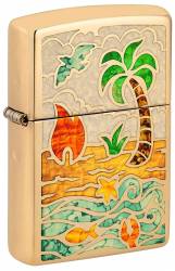 Zippo 46140 Beach Design