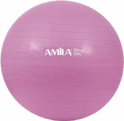 Μπάλα Γυμναστικής Amilla Gymball 65cm Ροζ Bulk 48439