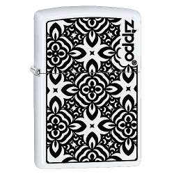 Zippo 214 Black Pattern design