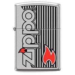 Zippo 205 G2034 And Flame