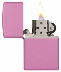 Zippo 238 Regular Pink Matte Design