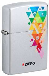 Zippo ΠΡ1001 Dice 205 Rainbow Pattern Design